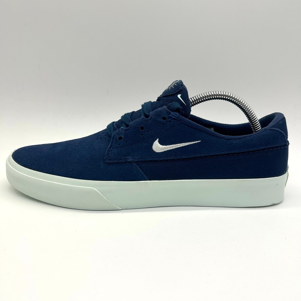 Nike SB Shane O'Neill Shoes Mens 10.5 Navy Blue Skate Sneakers Suede Low Top